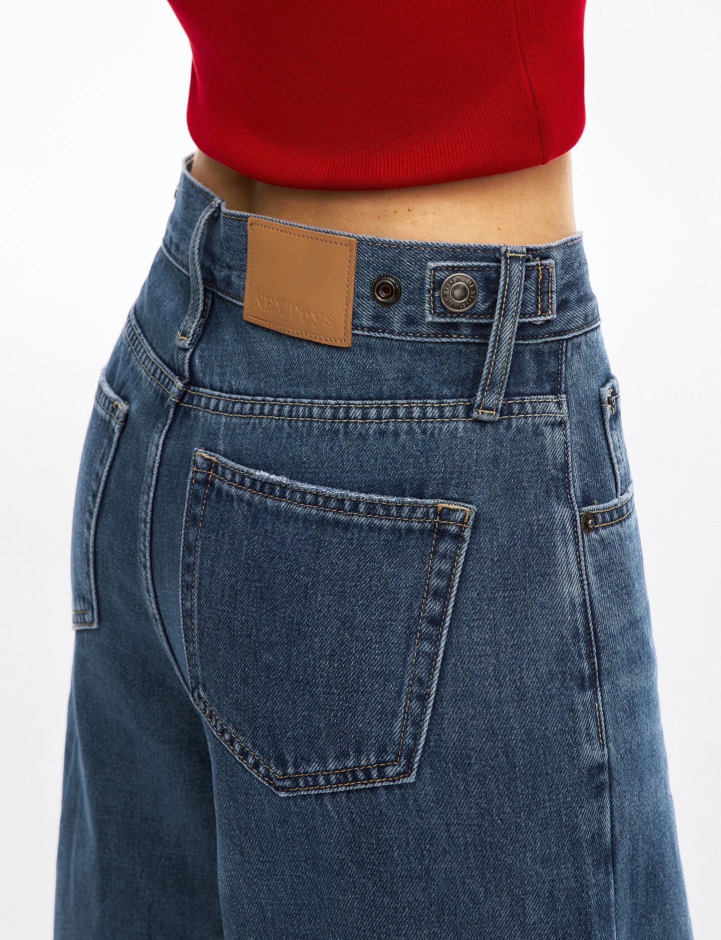 AdaptHer Baggy Jeans - No belt needed