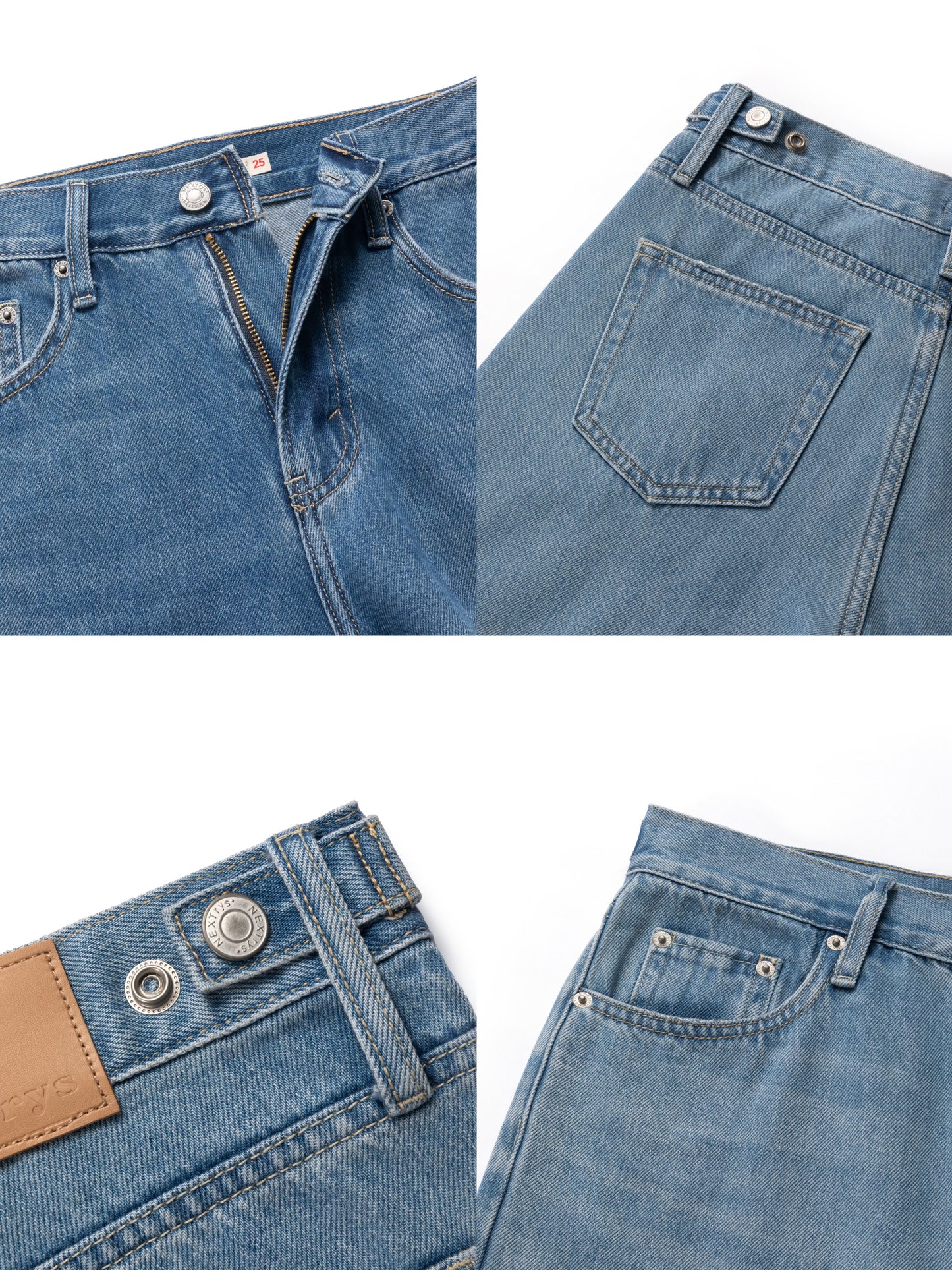 AdaptHer Baggy Jeans - No belt needed