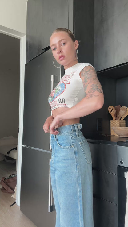 AdaptHer Baggy Jeans - No belt needed